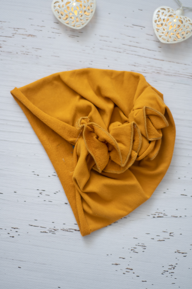 Turban Nubia galben asfintit - Simply Comfy