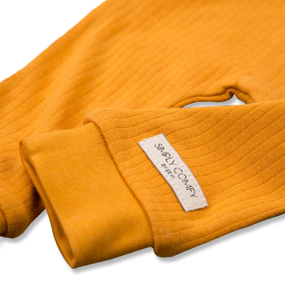 Pantaloni Solaris galben asfintit - Simply Comfy