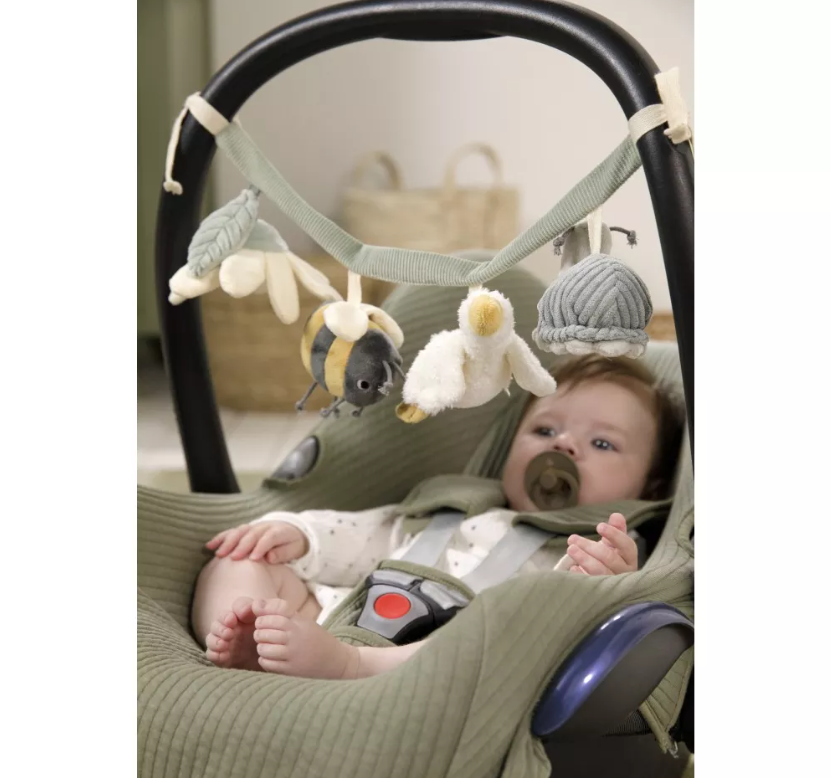 Jucarie ghirlanda carucior/ scoica auto - Little Goose - Little Dutch
