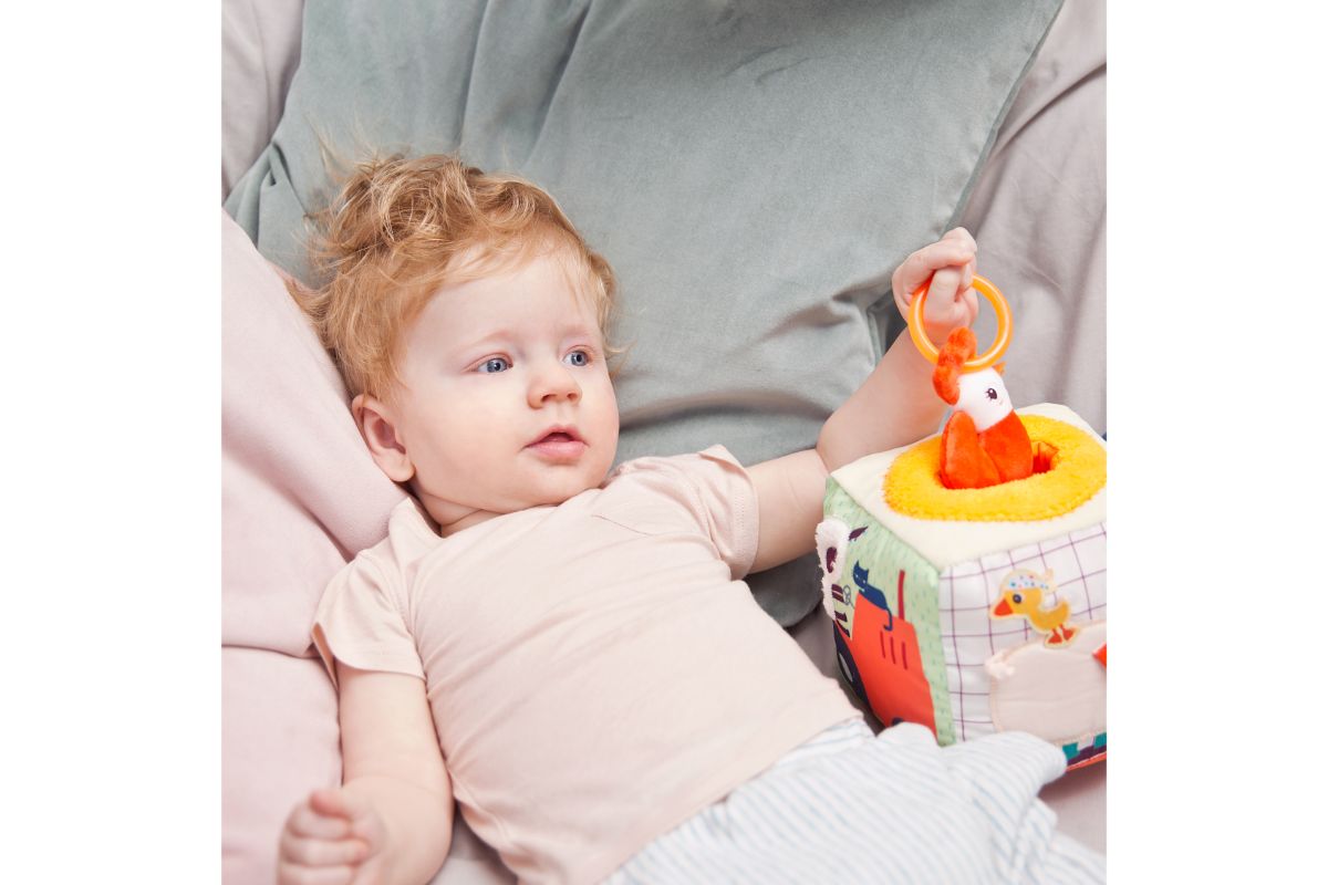 Cub soft sunete si activitati ferma bebelusi - Ferma - Lilliputiens