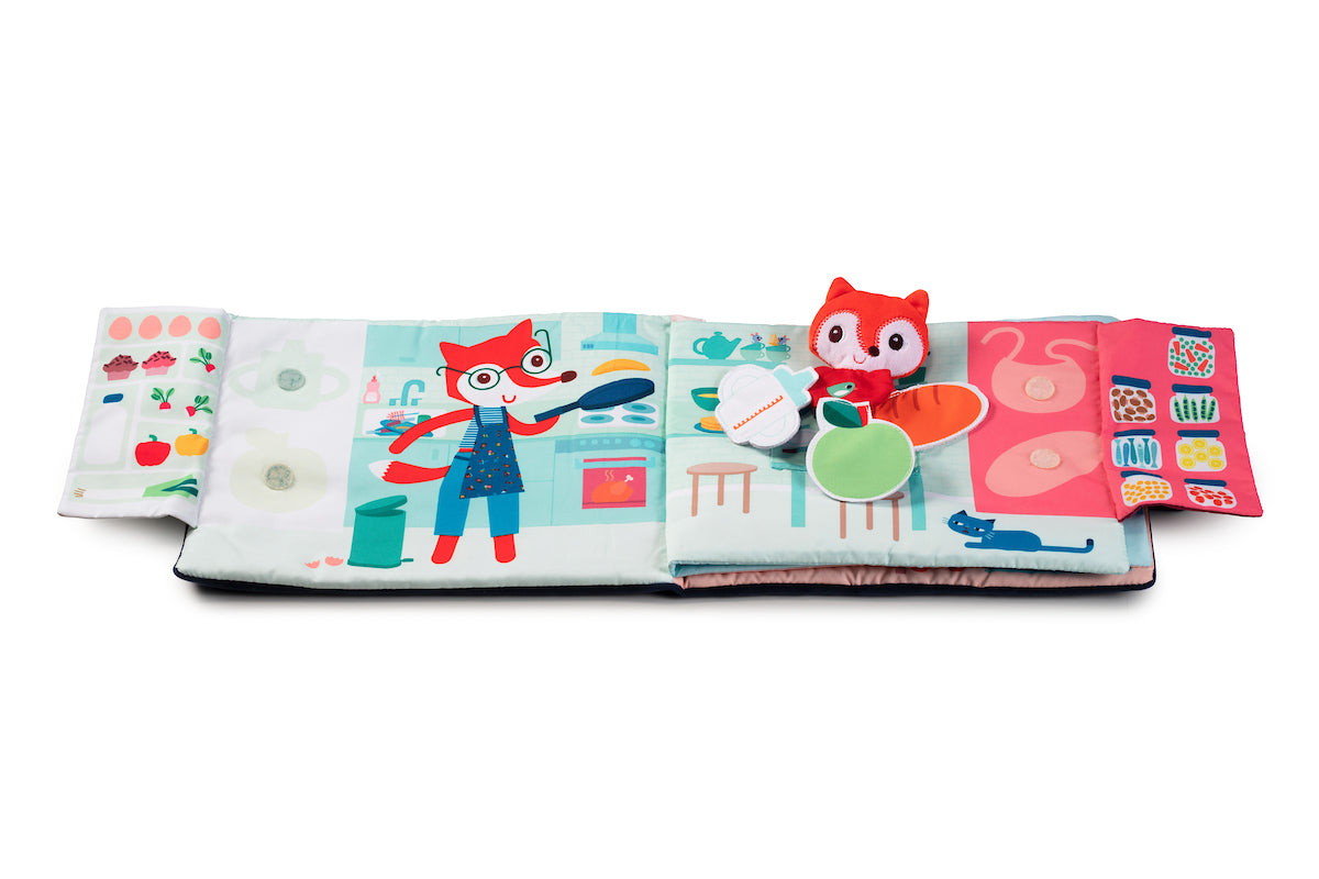 Carte activitati good night little fox - Lilliputiens
