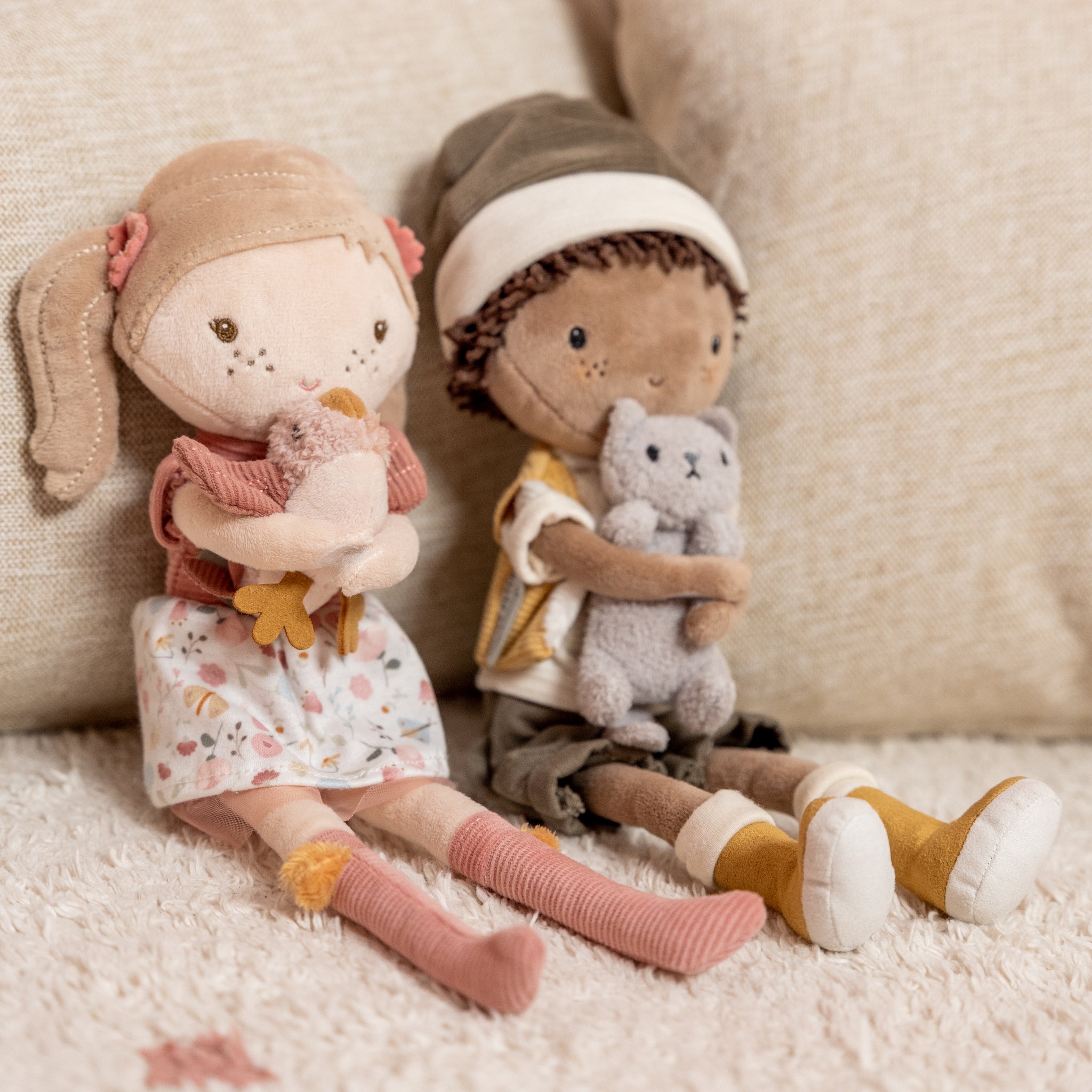 Papusa textila Anna 35 cm - Little Dutch
