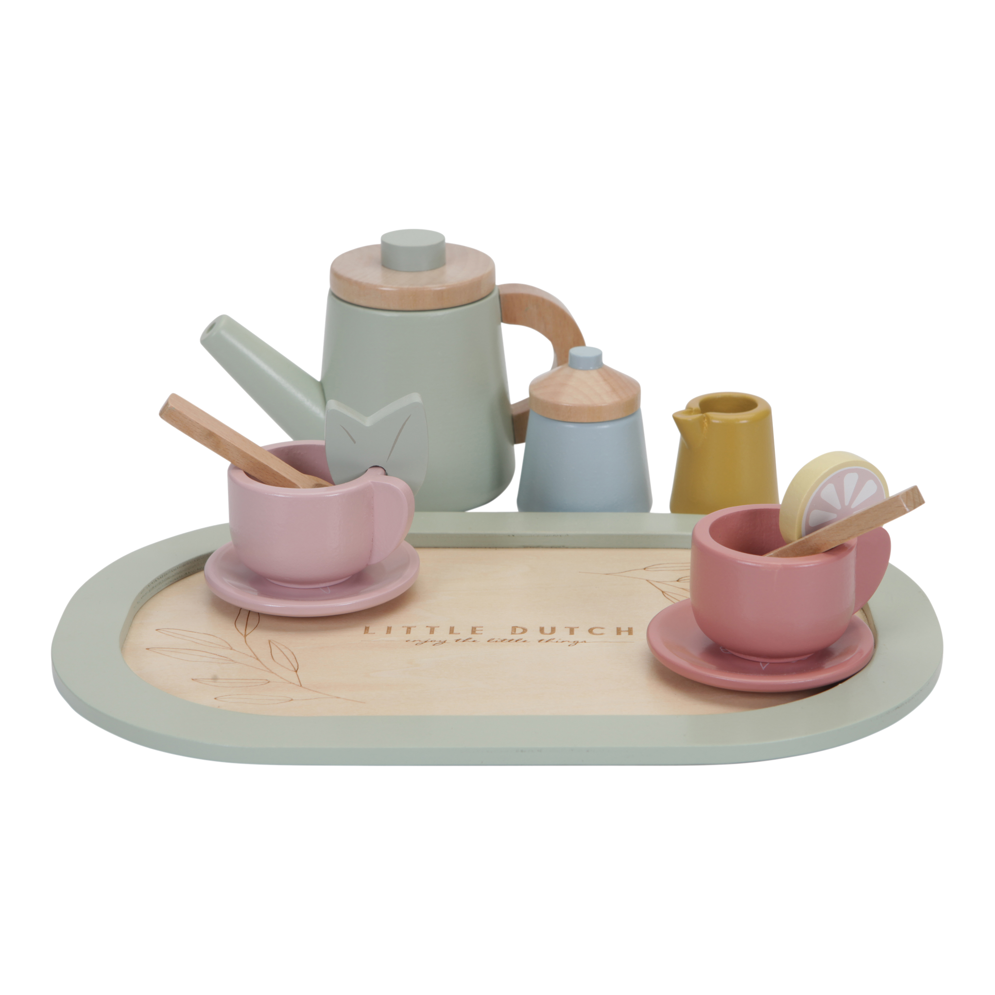 Set pentru ceai din lemn - Little Dutch