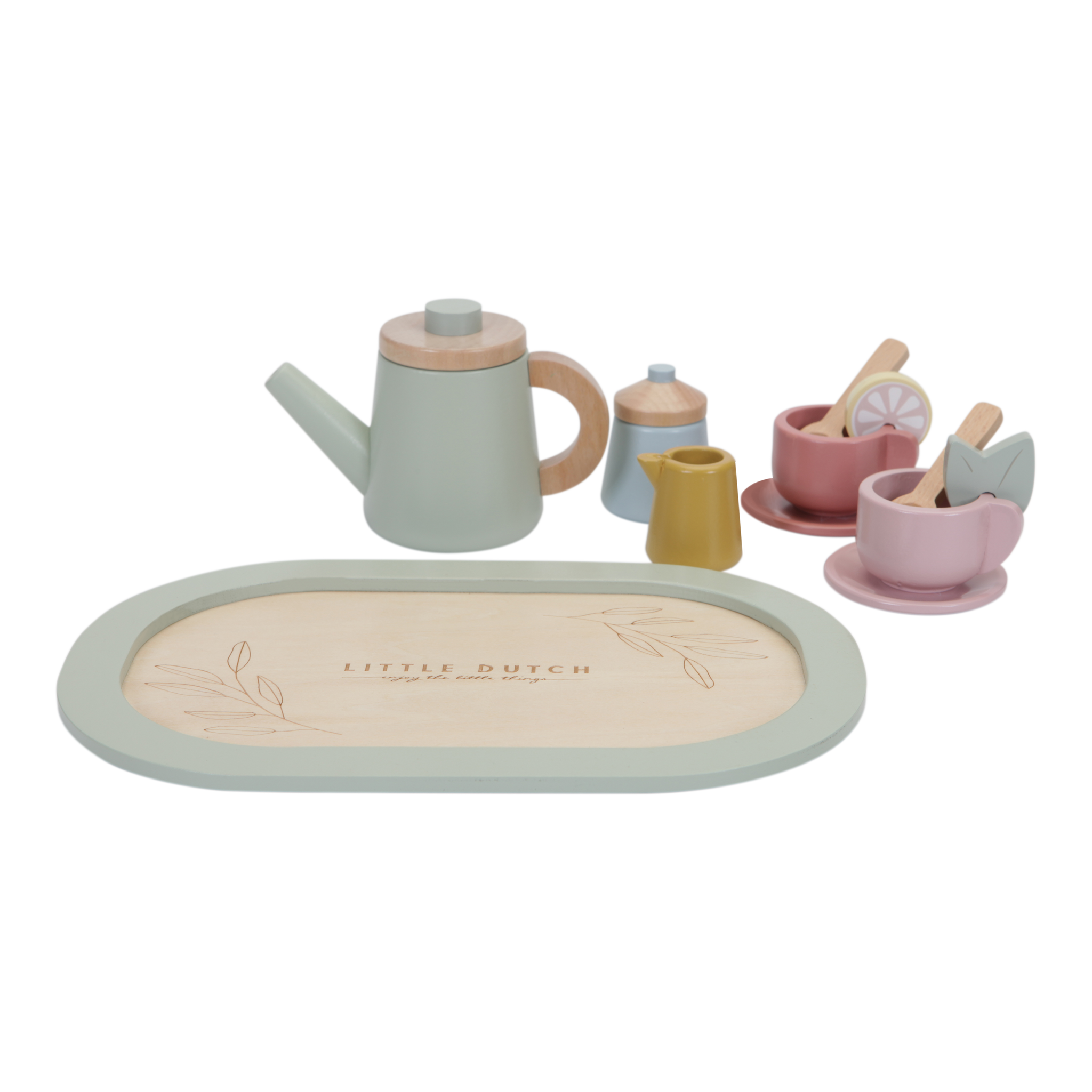 Set pentru ceai din lemn - Little Dutch