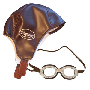 Kit casca si ochelari pentru piloti de curse - Baghera